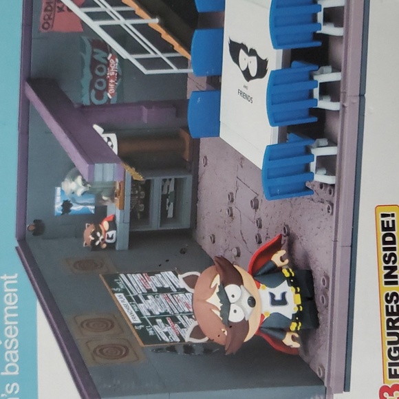 McFarlane Toys South Park Cartman Kenny & Token & Cartman's Basement Set - Picture 3 of 12